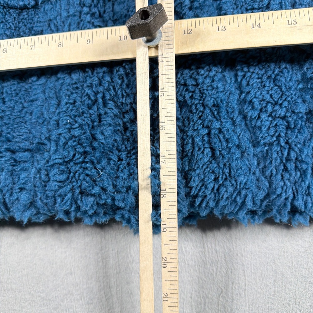 Levi Strauss and Co Sherpa‎ Trucker Jacket Women XS Cropped Faux Shearling Cozy - Picture 5 of 9